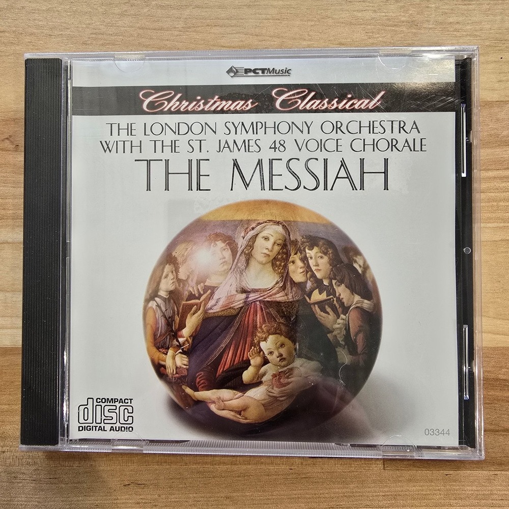 LSO & St. James Chorale – The Messiah‎ CD 2006 Classical Christmas PCTMusic NEW